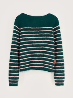 Bekijk Alles|Truien|Bellerose Dato Angora-mix Trui Gardenia / Pot pourri