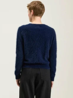 Truien|Bellerose Datti Angora-mix Trui Navy