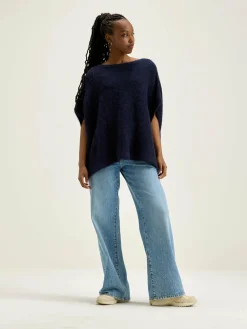 Bekijk Alles|Truien|Bellerose Decro Boothals Trui Naval