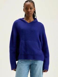 Truien|Bellerose Dera Gebreide Hoodie Iris bloom