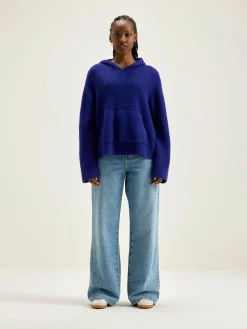 Truien|Bellerose Dera Gebreide Hoodie Iris bloom