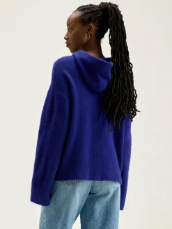 Truien|Bellerose Dera Gebreide Hoodie Iris bloom