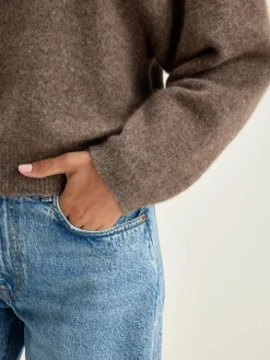 Bekijk Alles|Truien|Bellerose Deros Ronde Hals Trui Dust