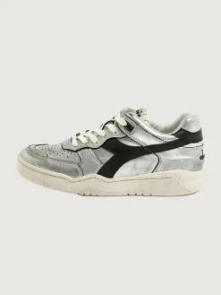 Bekijk Alles|Sneakers|Diadora B.560 Silver Used Voor Vrouwen