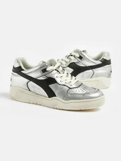 Bekijk Alles|Sneakers|Diadora B.560 Silver Used Voor Vrouwen