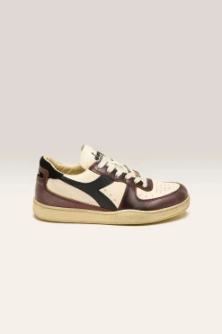Bekijk Alles|Sneakers|Diadora Mi Basket Low Metallic Dirty Voor Vrouwen