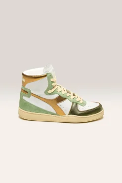 Bekijk Alles|Sneakers|Diadora Mi Basket Metal Used Voor Vrouwen