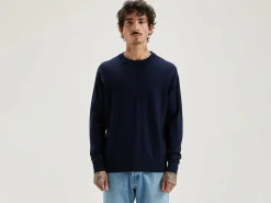 Bekijk Alles|Truien|Bellerose Dilliv Ronde Hals Trui Navy