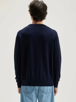 Bekijk Alles|Truien|Bellerose Dilliv Ronde Hals Trui Navy