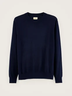 Bekijk Alles|Truien|Bellerose Dilliv Ronde Hals Trui Navy