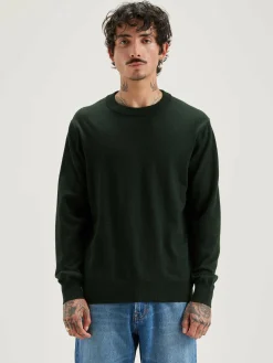 Bekijk Alles|Truien|Bellerose Dilliv Ronde Hals Trui Forest