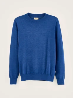 Bekijk Alles|Truien|Bellerose Dilliv Ronde Hals Trui Blue mix