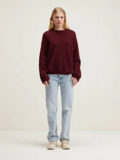 Bekijk Alles|Truien|Bellerose Dionie Ronde Hals Trui Cuberdon