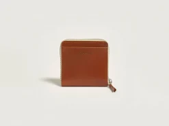 Kleine Lederwaren|Bellerose Dolhar Portemonnee Met Rits Cognac