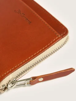 Kleine Lederwaren|Bellerose Dolhar Portemonnee Met Rits Cognac
