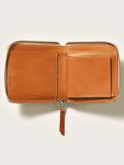 Kleine Lederwaren|Bellerose Dolhar Portemonnee Met Rits Cognac