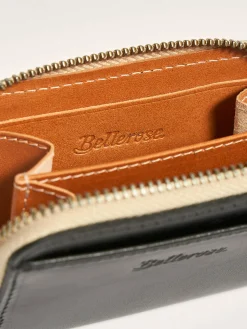 Kleine Lederwaren|Bellerose Dolhy Portemonnee Met Rits Black