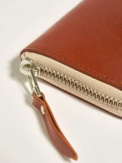 Kleine Lederwaren|Bellerose Dolhy Portemonnee Met Rits Cognac