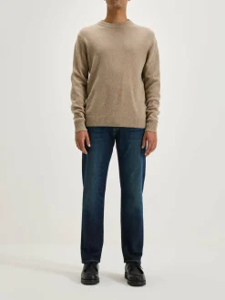 Bekijk Alles|Truien|Bellerose Donoon Ronde Hals Trui Oatmeal