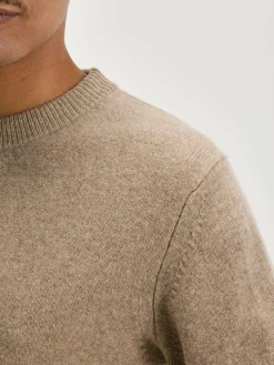 Bekijk Alles|Truien|Bellerose Donoon Ronde Hals Trui Oatmeal