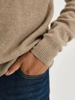 Bekijk Alles|Truien|Bellerose Donoon Ronde Hals Trui Oatmeal