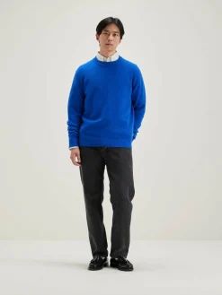 Bekijk Alles|Truien|Bellerose Donoon Ronde Hals Trui Royal blue