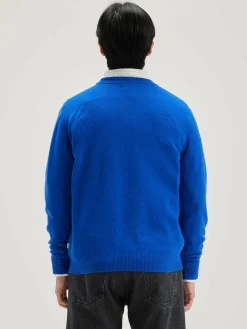 Bekijk Alles|Truien|Bellerose Donoon Ronde Hals Trui Royal blue