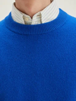 Bekijk Alles|Truien|Bellerose Donoon Ronde Hals Trui Royal blue