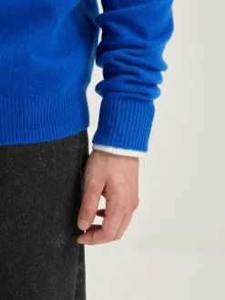 Bekijk Alles|Truien|Bellerose Donoon Ronde Hals Trui Royal blue