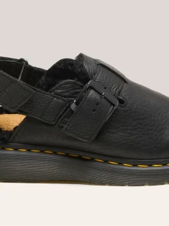 Bekijk Alles|Mules & Klompen|Dr martens DR. MARTENS Jorge II Muiltjes Met Imitatiebont Voering Voor Vrouwen