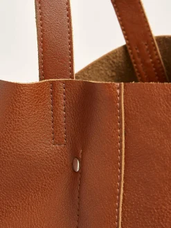 Bekijk Alles|Kleine Lederwaren|Bellerose Dragi Totebag Cognac