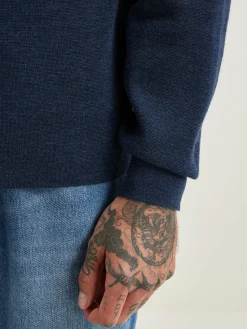 Bekijk Alles|Truien|Bellerose Dynol Polo-style Trui Night shadow