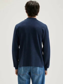 Bekijk Alles|Truien|Bellerose Dynol Polo-style Trui Night shadow