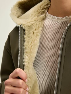 Mantels & Jassen|Bellerose Elodie Jas Met Capuchon