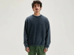 Bekijk Alles|Sweatshirts|Bellerose Fabien Ronde Hals Sweatshirt Black blue