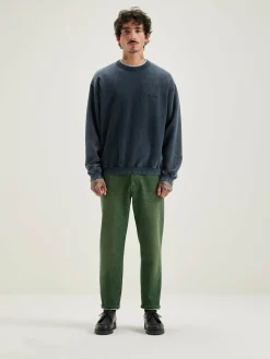 Bekijk Alles|Sweatshirts|Bellerose Fabien Ronde Hals Sweatshirt Black blue