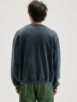 Bekijk Alles|Sweatshirts|Bellerose Fabien Ronde Hals Sweatshirt Black blue