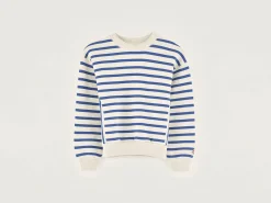Sweatshirts|Bellerose Fadoly Ronde Hals Sweatshirt Ice / Worker