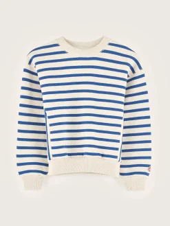 Sweatshirts|Bellerose Fadoly Ronde Hals Sweatshirt Ice / Worker