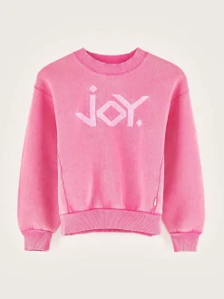 Sweatshirts|Bellerose Fadoly Ronde Hals Sweatshirt Fushia
