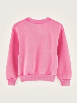 Sweatshirts|Bellerose Fadoly Ronde Hals Sweatshirt Fushia