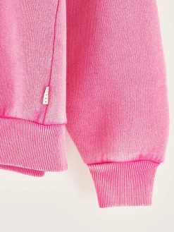 Sweatshirts|Bellerose Fadoly Ronde Hals Sweatshirt Fushia