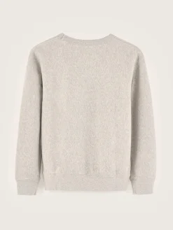 Sweatshirts|Bellerose Fago Ronde Hals Sweatshirt Heather grey