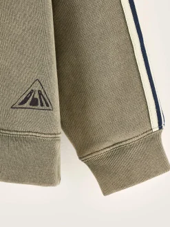 Sweatshirts|Bellerose Fagoso Ronde Hals Sweatshirt Moss