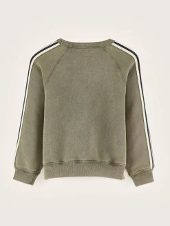Sweatshirts|Bellerose Fagoso Ronde Hals Sweatshirt Moss