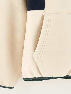 Sweatshirts|Bellerose Faris Sweatshirt Met Rits Sugarcane