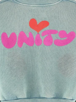 Sweatshirts|Bellerose Febie V-hals Sweatshirt Hydro