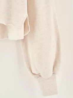 Sweatshirts|Bellerose Felico Cropped Hoodie Sugarcane