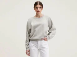 Bekijk Alles|Sweatshirts|Bellerose Fella Relaxed Sweatshirt Heather grey