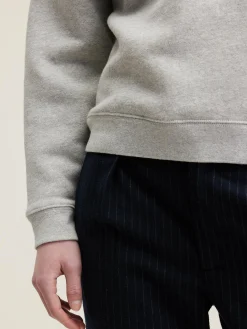 Sweatshirts|Bellerose Fellow V-hals Sweatshirt Heather grey